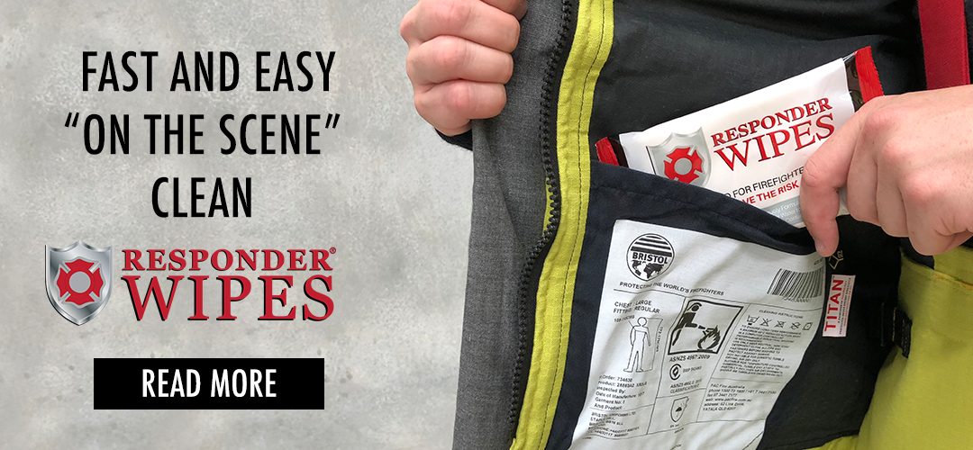 New! Get a fast and easy on the scene clean with Responder Wipes