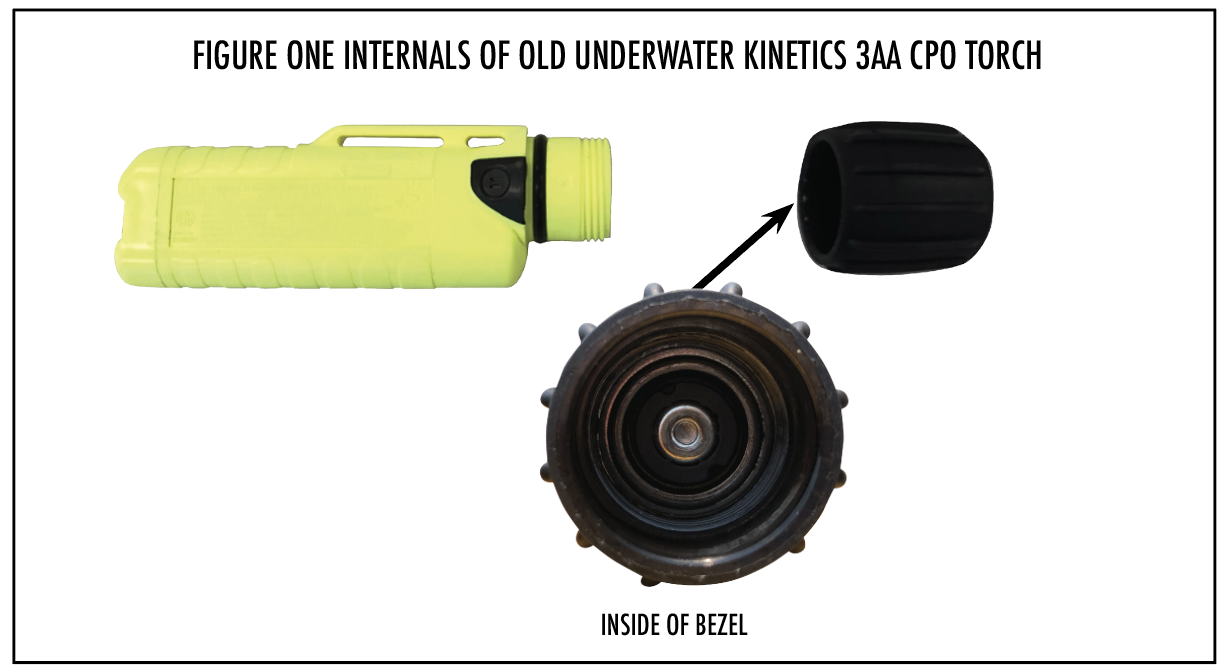 Underwater Kinetics 3AA CPO Torch - OLD DESIGN