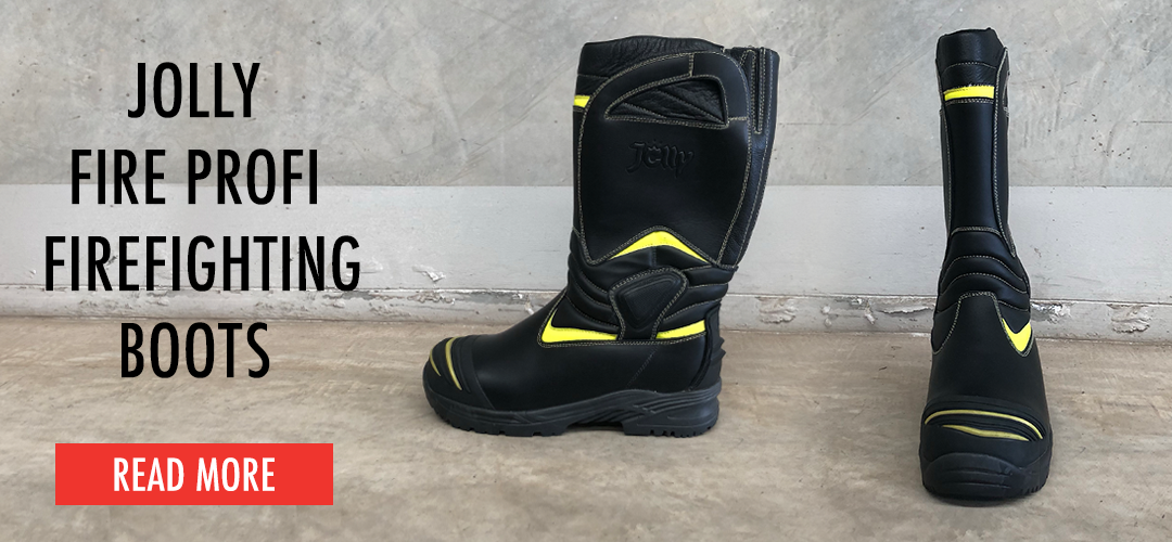 Jolly Fire Profi Pull-On Style Structural Firefighting Boots