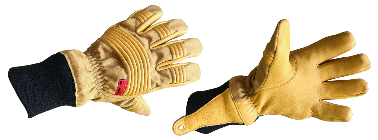 Bristol Uniforms Composite Structural Firefighting Gloves - Cowhide Leather / Nomex