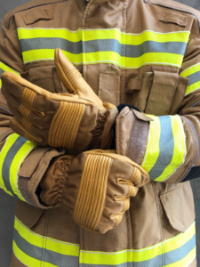 Bristol Uniforms Composite Leather Nomex® Structural Firefighting Gloves