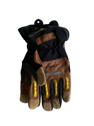 MaxiTek Hi Vis Journeyman Leather Glove