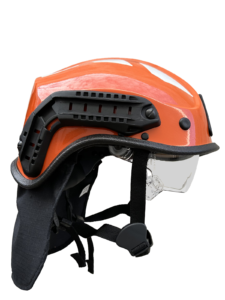 Pacific R6L Patroller Tactical Helmet - Orange