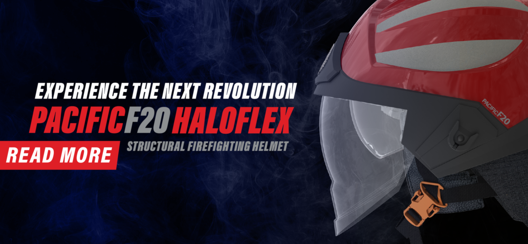 F20H Haloflex Structural Firefighting Helmet by Pacific Helmets