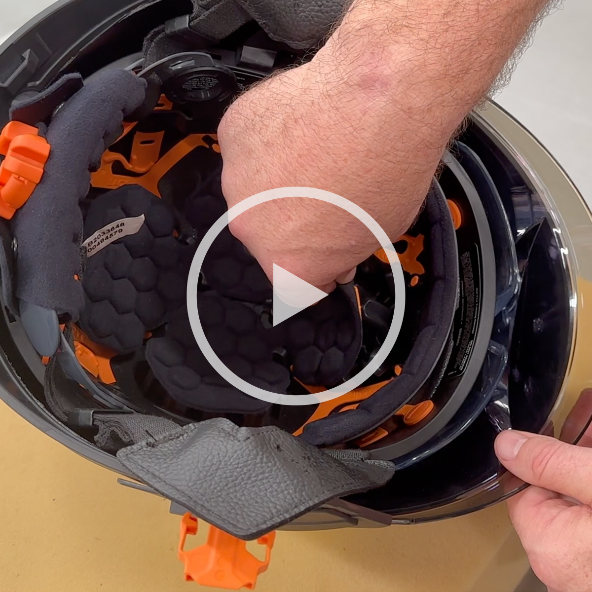 Changing the Comfort Padding on a F20H Firefighting Helmet - New Video